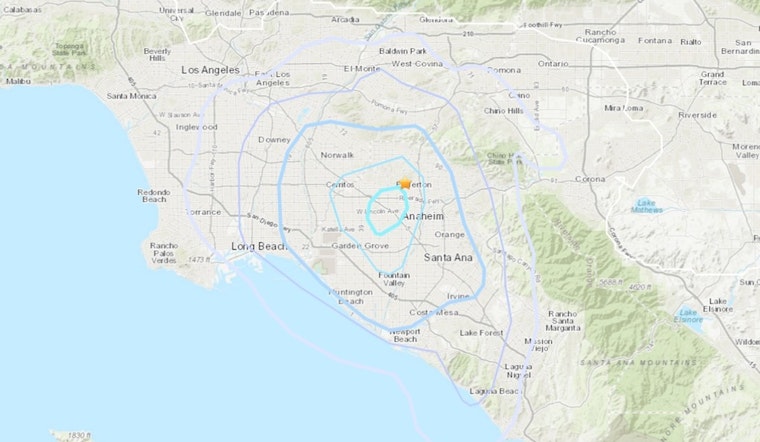 35 Magnitude Earthquake Rattles Southern California