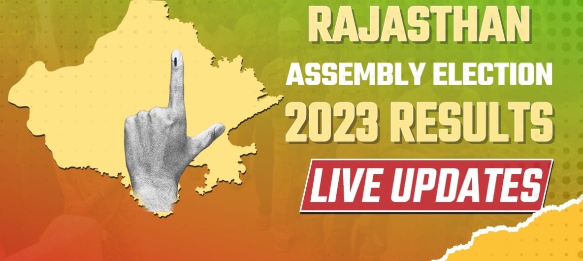 Rajasthan Assembly Election Result 2023 are being declared. The BJP is leading on over 100 seats, crossing the majority mark.