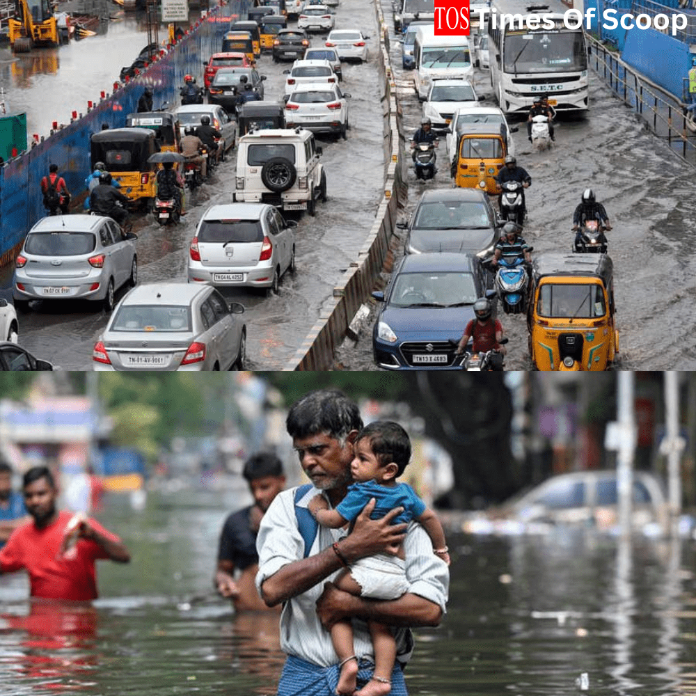 Heavy Rainfall Paralyzes Chennai; Schools and Colleges Closed