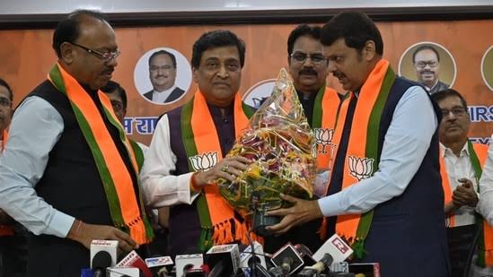 Former Maharashtra CM Ashok Chavan Shifts to BJP: A Political Turnaround